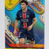 João Neves (PSG, Portugalsko) – 2024-25 Topps Finest Sky Blue Refractor #118/275