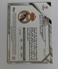 Vini Jr. (Real Madrid, Brazília) – Silver Mini-Diamond Refractor – 2021-22 Topps Chrome UEFA Champions League #156/275 – Obrázok 3