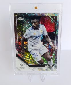 Vini Jr. (Real Madrid, Brazília) – Silver Mini-Diamond Refractor – 2021-22 Topps Chrome UEFA Champions League #156/275 – Obrázok 5