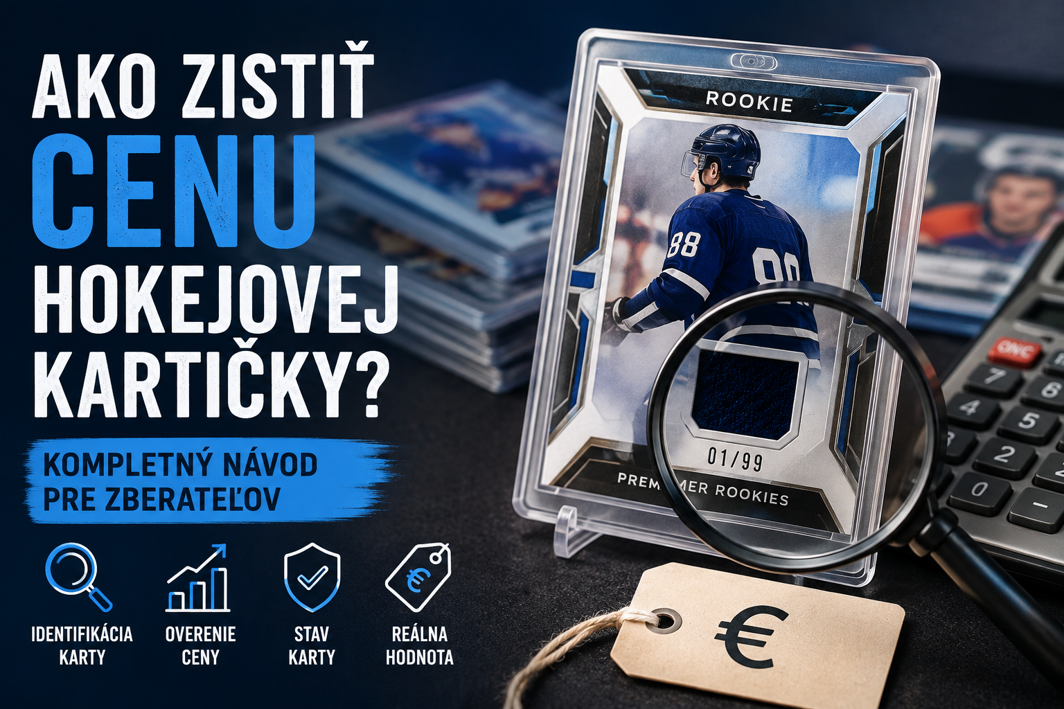 Ako zistiť cenu hokejovej kartičky