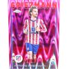 Antoine Griezmann (#121/175) – Neon Pink Raywave Refractor – 2024-25 Topps Chrome UEFA Club Competitions