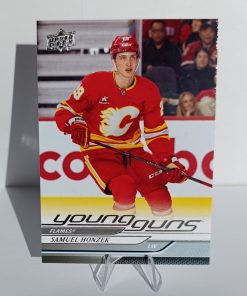 Samuel Honzek (Calgary Flames, Slovensko) – Young Guns RC – 2024-25 Upper Deck Series 2 – Obrázok 3
