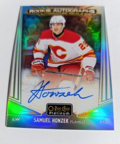 Samuel Honzek (Calgary Flames, Slovensko) – RC Autograph Rainbow – 2024-25 O-Pee-Chee Platinum – Obrázok 2