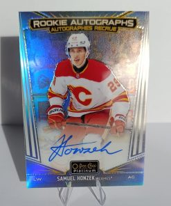 Samuel Honzek (Calgary Flames, Slovensko) – RC Autograph Rainbow – 2024-25 O-Pee-Chee Platinum – Obrázok 4