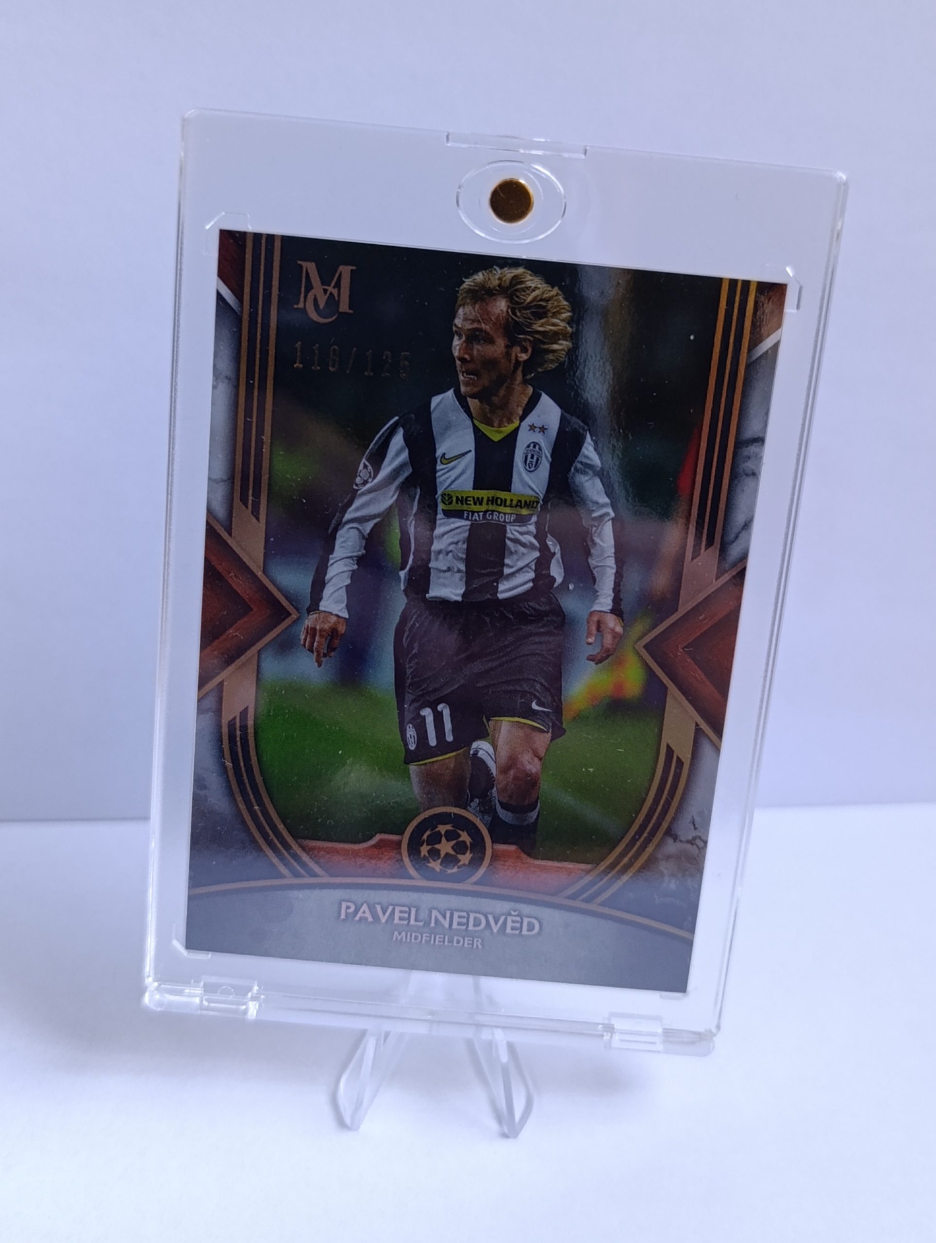 Pavel Nedvěd (Juventus, Česko) – Copper – 2022-23 Topps Museum Collection UEFA Champions League #118/125 – Obrázok 6