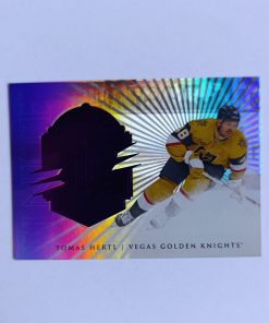 Tomáš Hertl (Vegas Golden Knights, Česko) – Finite Purple – 2024-25 SPx #68/99