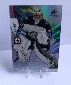 Connor Hellebuyck (Winnipeg Jets, USA) – 2020-21 Upper Deck SP Game Used #18/37 – Obrázok 5