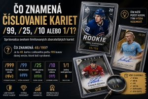 Číslovanie zberateľských kariet /99, /25, /10 a 1/1