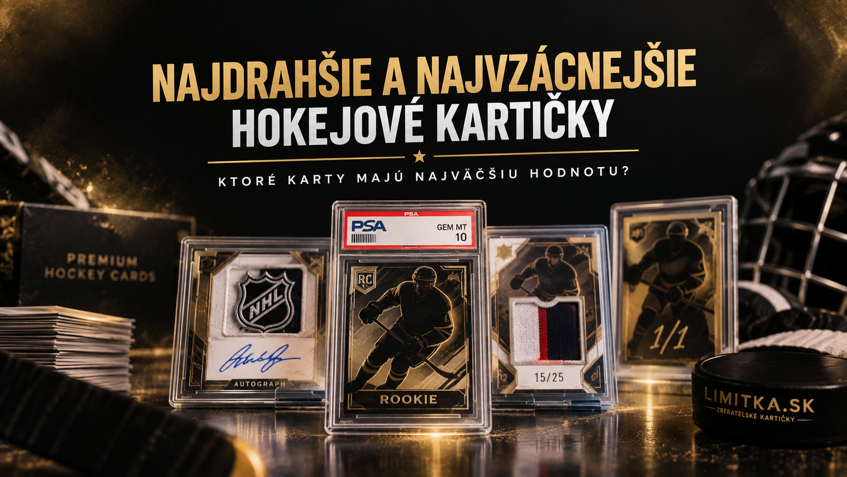 Najdrahšie a najvzácnejšie hokejové kartičky