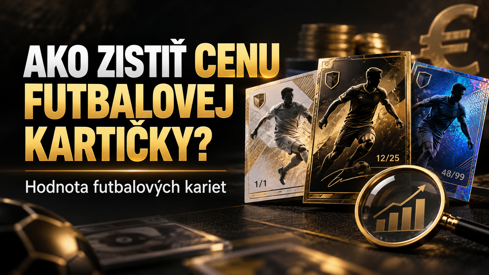Ako zistiť cenu futbalovej kartičky – hodnota futbalových kariet
