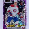 Juraj Slafkovský (Montreal Canadiens, Slovensko) – Violet Pixels – 2023-24 O-Pee-Chee Platinum #195/299