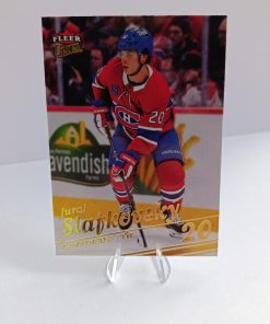 Juraj Slafkovský (Montreal Canadiens, Slovensko) – 2025-26 Upper Deck Fleer Ultra Gold #6/250 – Obrázok 5